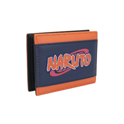 Billetera Bincha Konoha Azul Con Naranja - Naruto