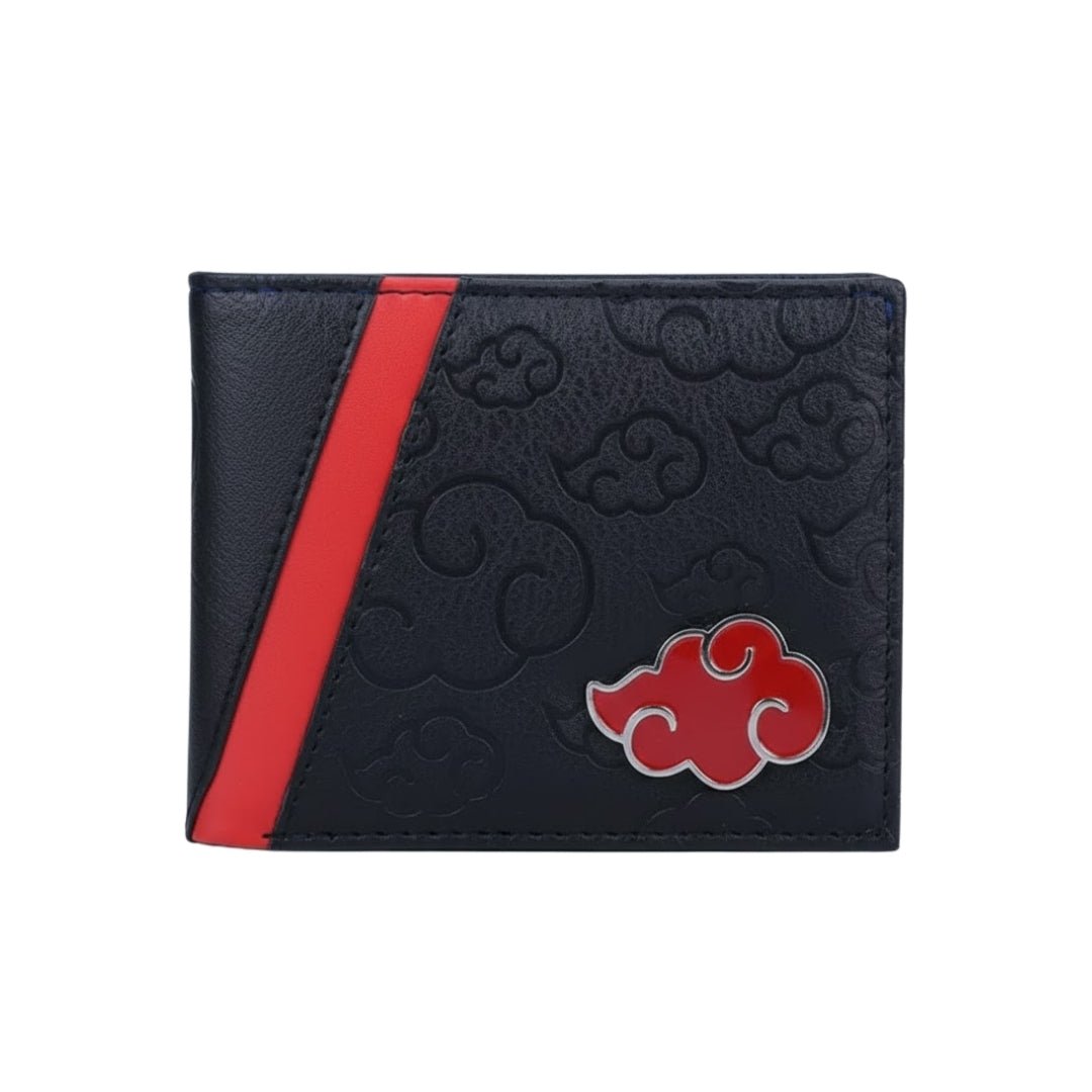 Billetera Pin Akatsuki Negra - Naruto