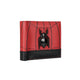 Billetera Roja Con Araña Negra Spiderman - Marvel