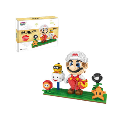 Blocks Puzzle Mario Fuego - Nintendo