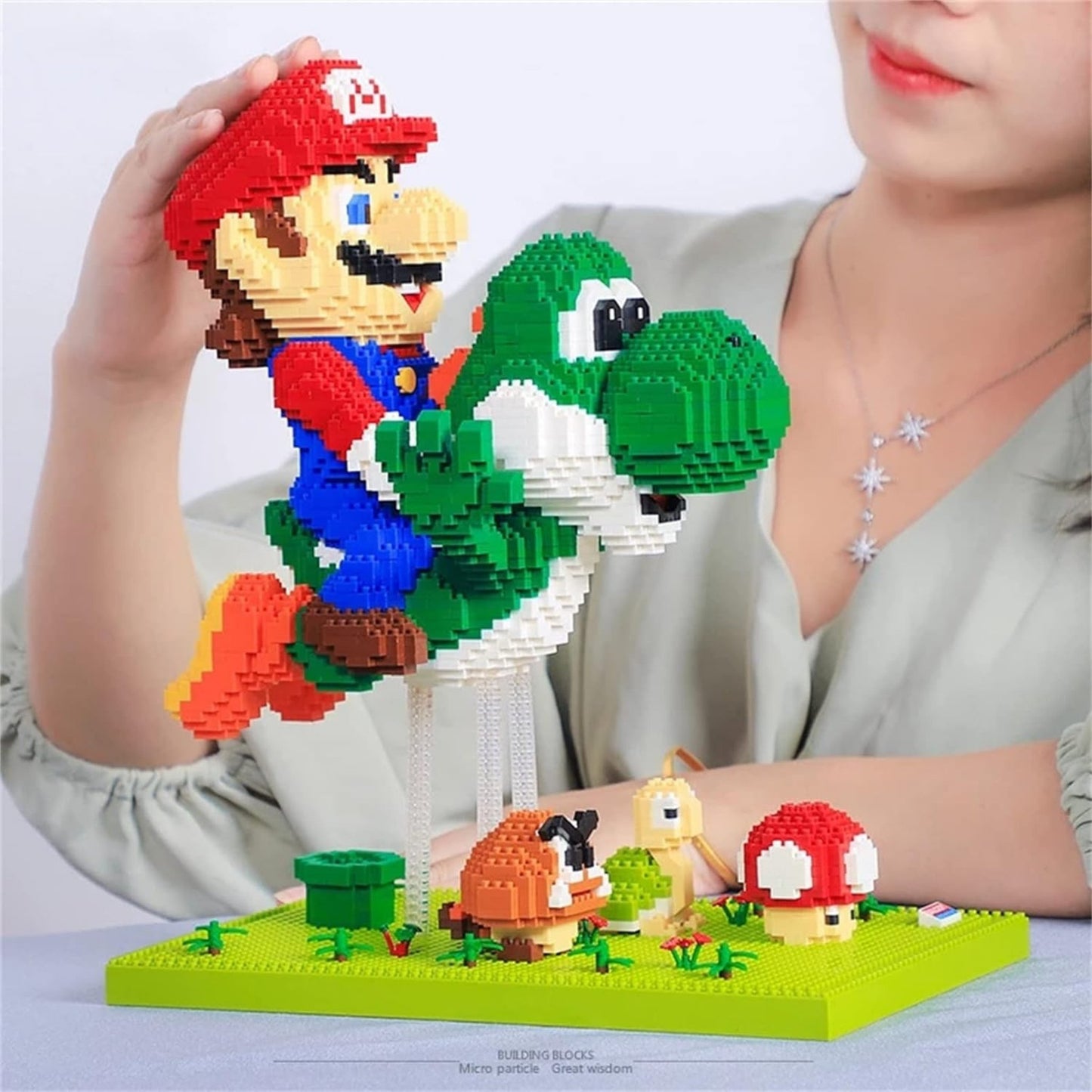 Blocks Puzzle Mario Y Yoshi  - Nintendo