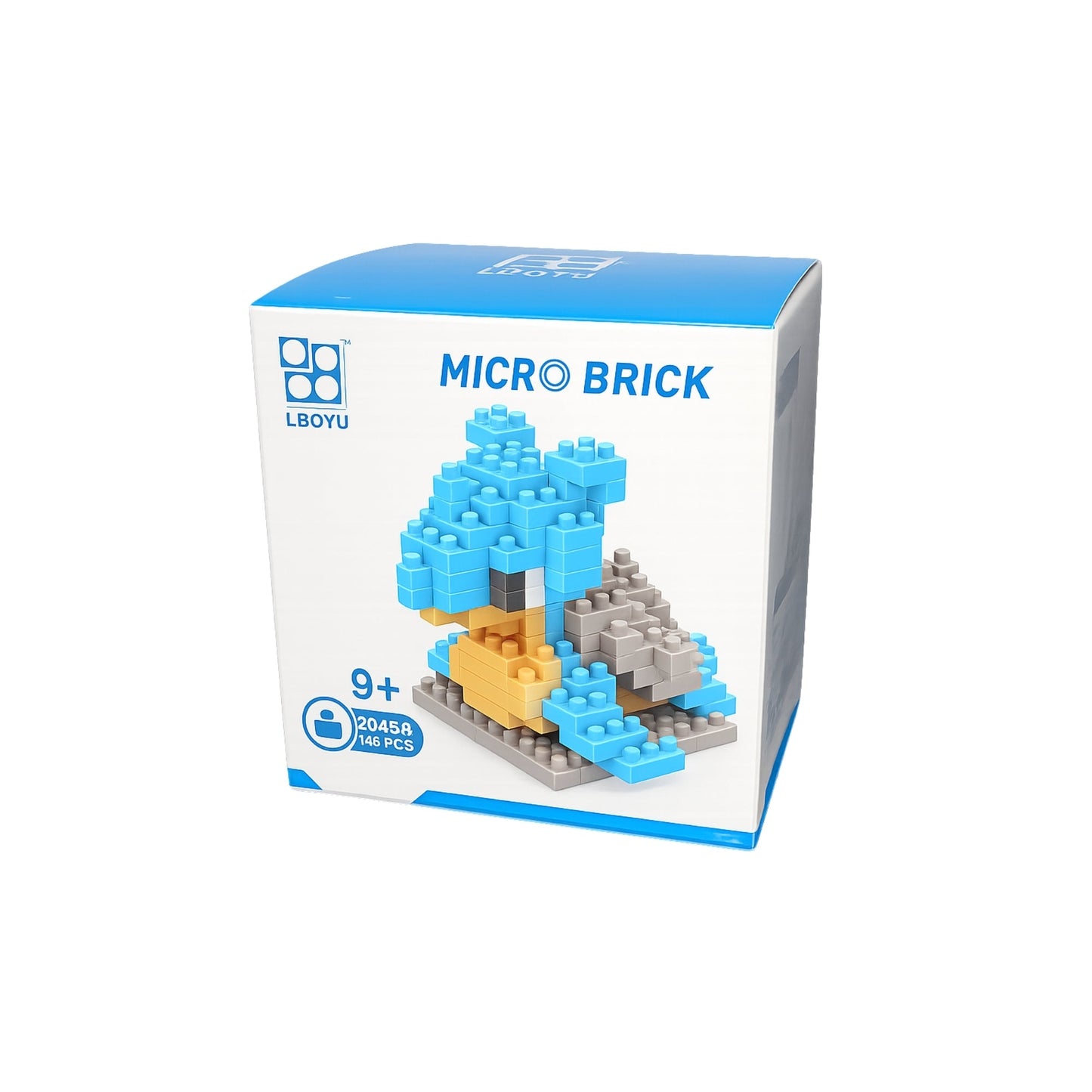 Blocks Puzzle Mini Lapras - Pokemon / NO OFICIAL