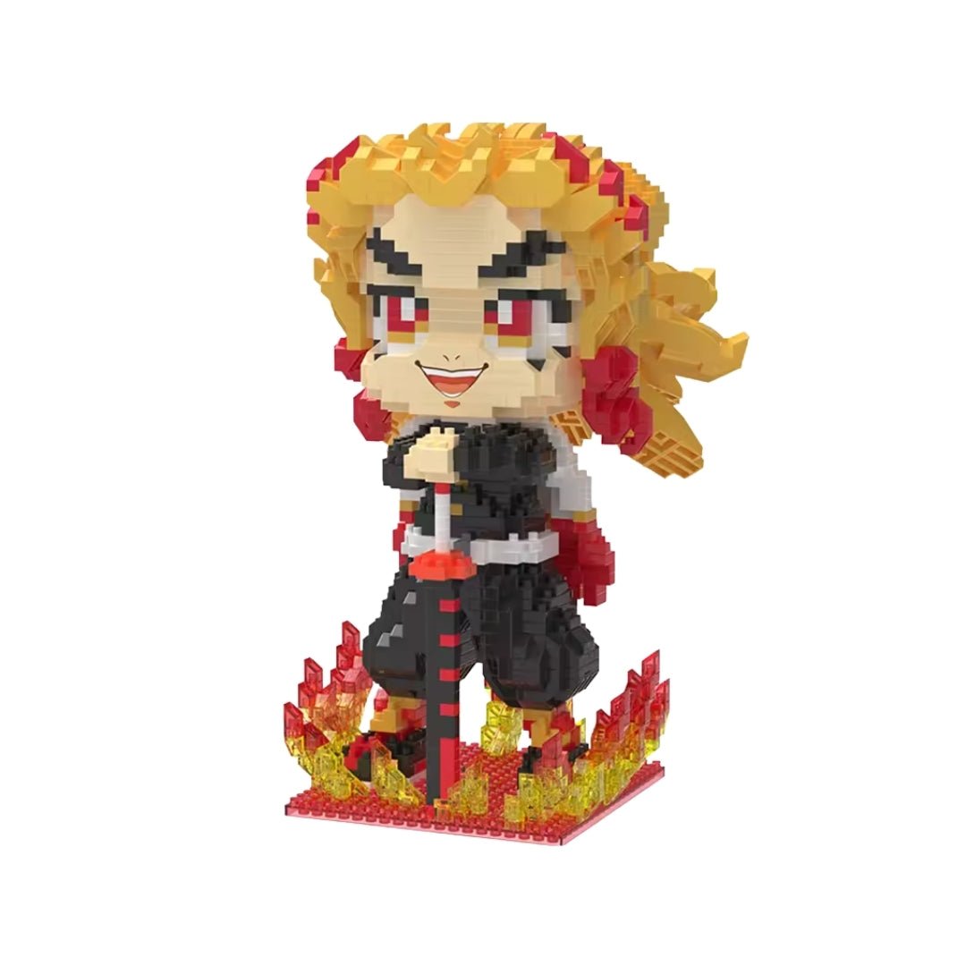 Blocks Puzzle Rengoku 2433 Piezas - Demon Slayer / REPLICA