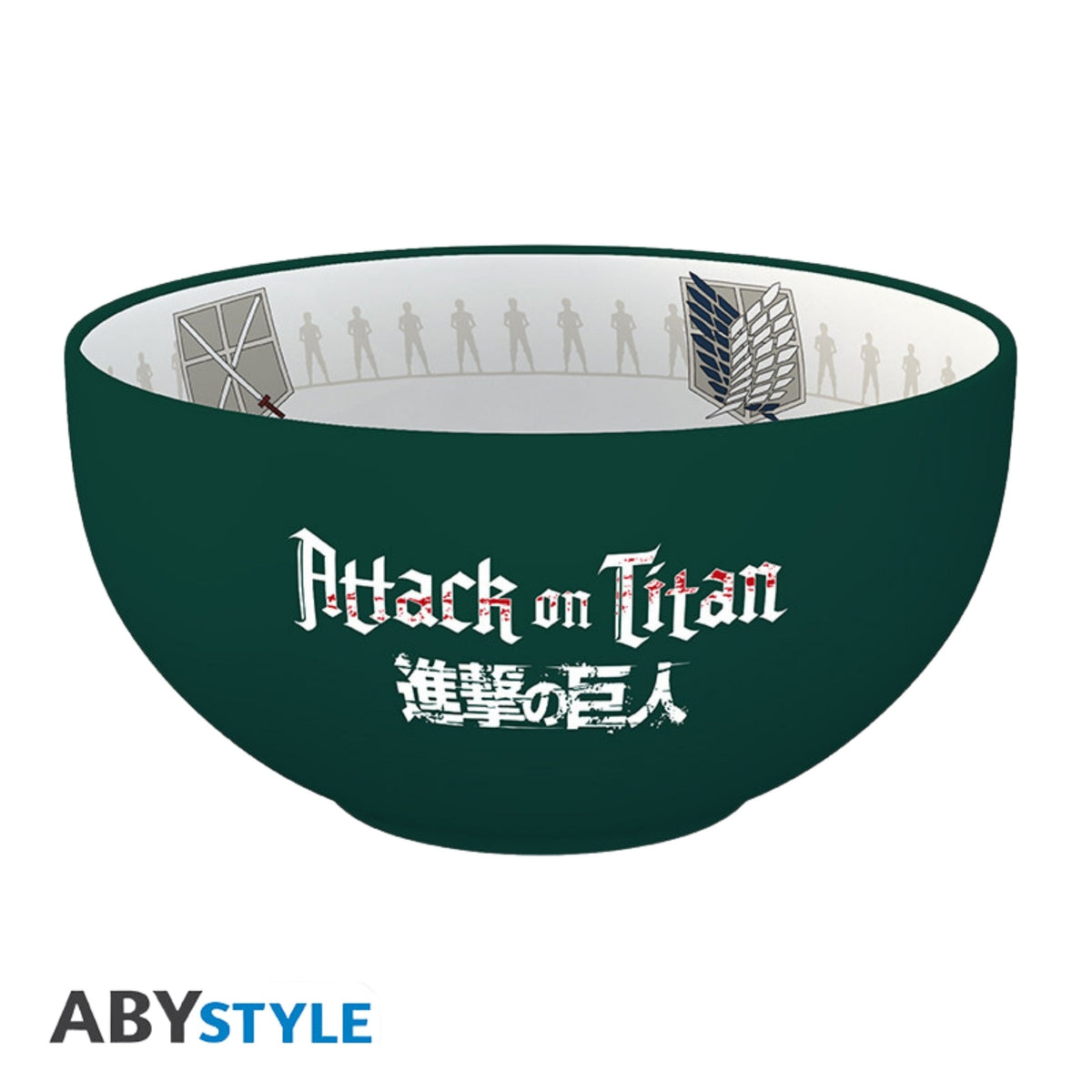 Bowl Verde Alas De La Libertad Abysse - Attack On Titan