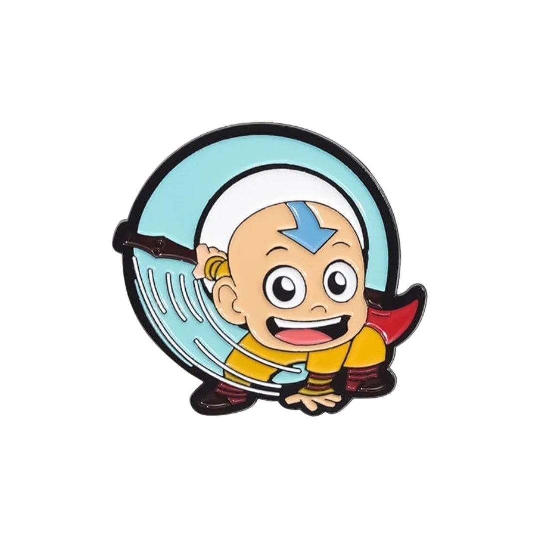Broche / Pin Aang Elemento Agua - Avatar