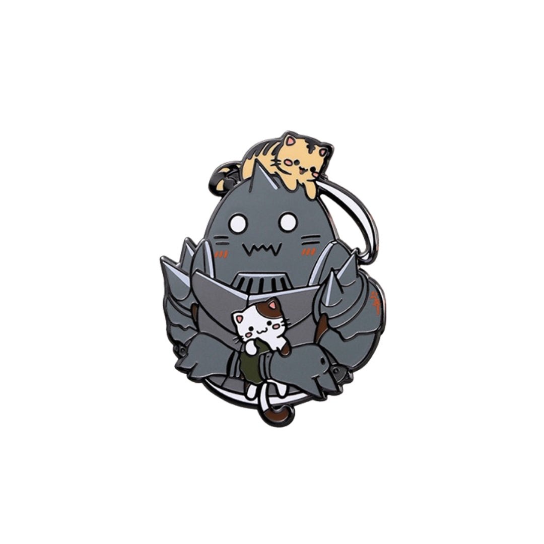 Broche / Pin Alphone With Cats - Fullmetal