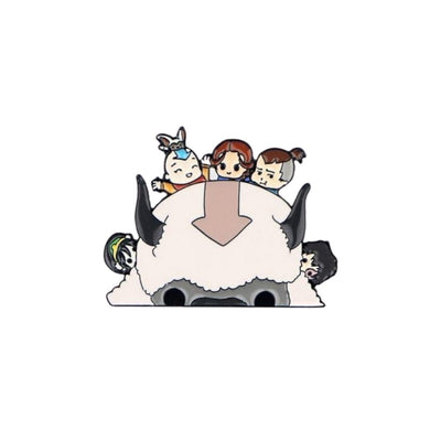 Broche / Pin Appa Con Personajes - Avatar