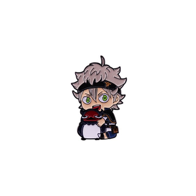 Broche / Pin Asta Con Nero - Black Clover