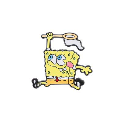 Broche / Pin Bob Esponja Con Red - Bob Esponja