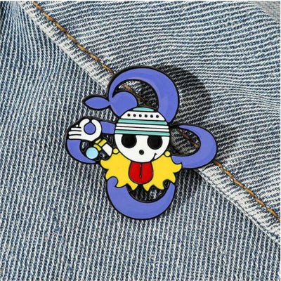 Broche / Pin Calavera De Nami - One Piece