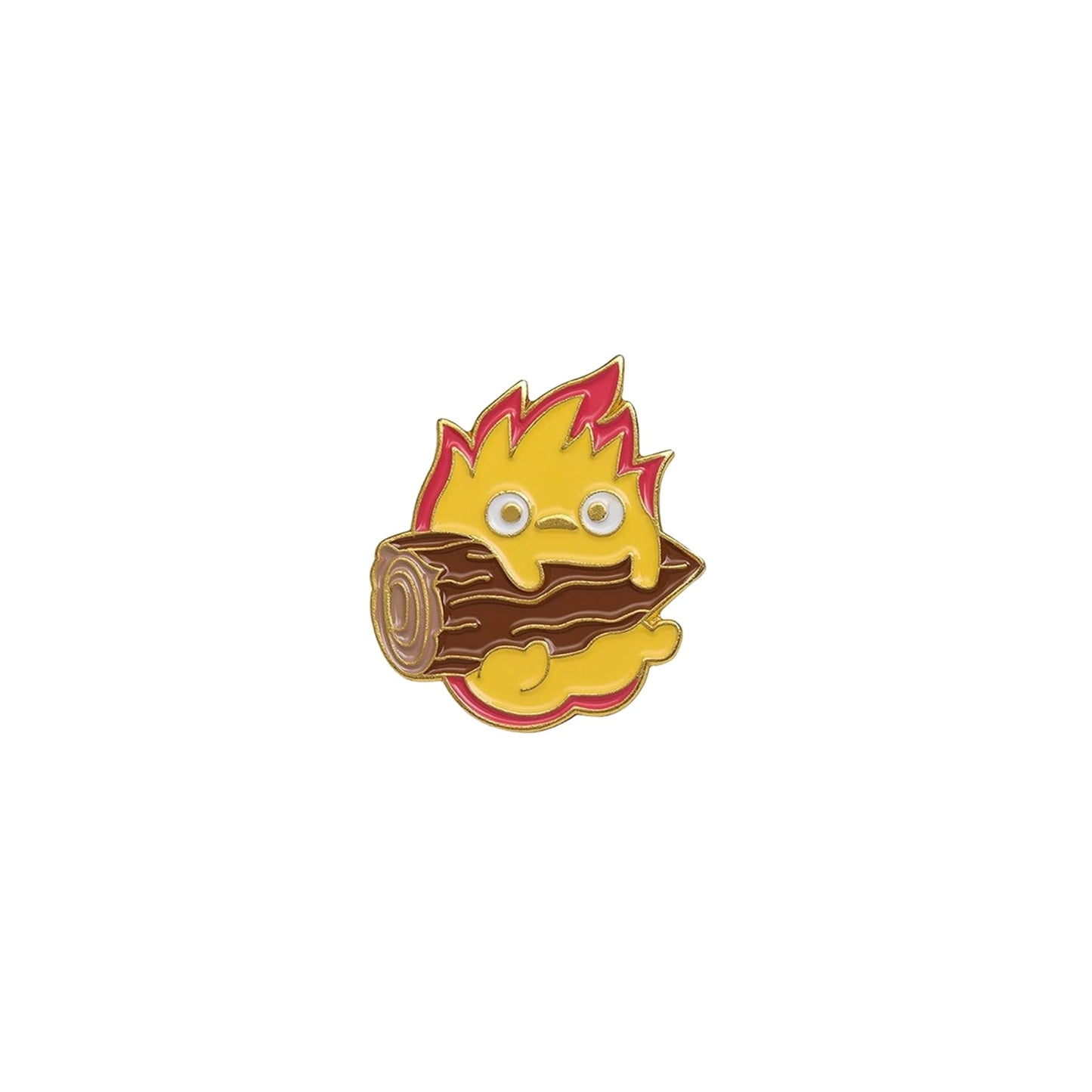 Broche / Pin Calcifer - Studios Ghibli