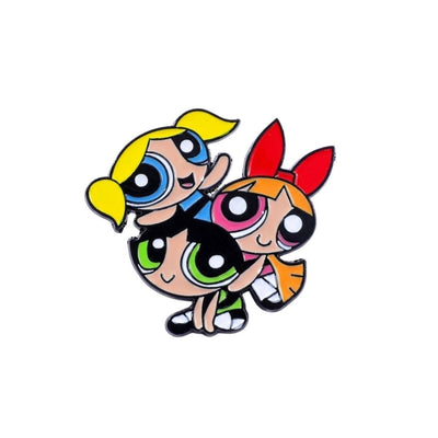 Broche / Pin Chicas Superpoderosas (Abrazo A Bellota) - The Powerpuff Girls