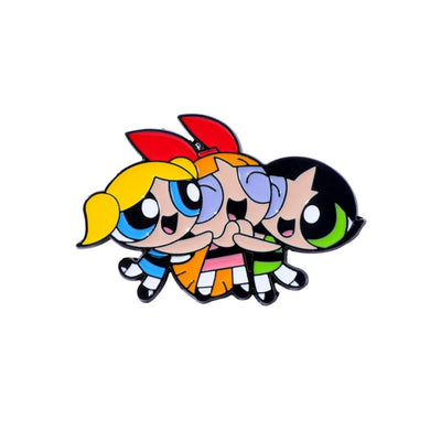 Broche / Pin Chicas Superpoderosas (Abrazo A Bombon) - The Powerpuff Girls