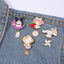 Broche / Pin Cinnamoroll Con Colgante - Sanrio