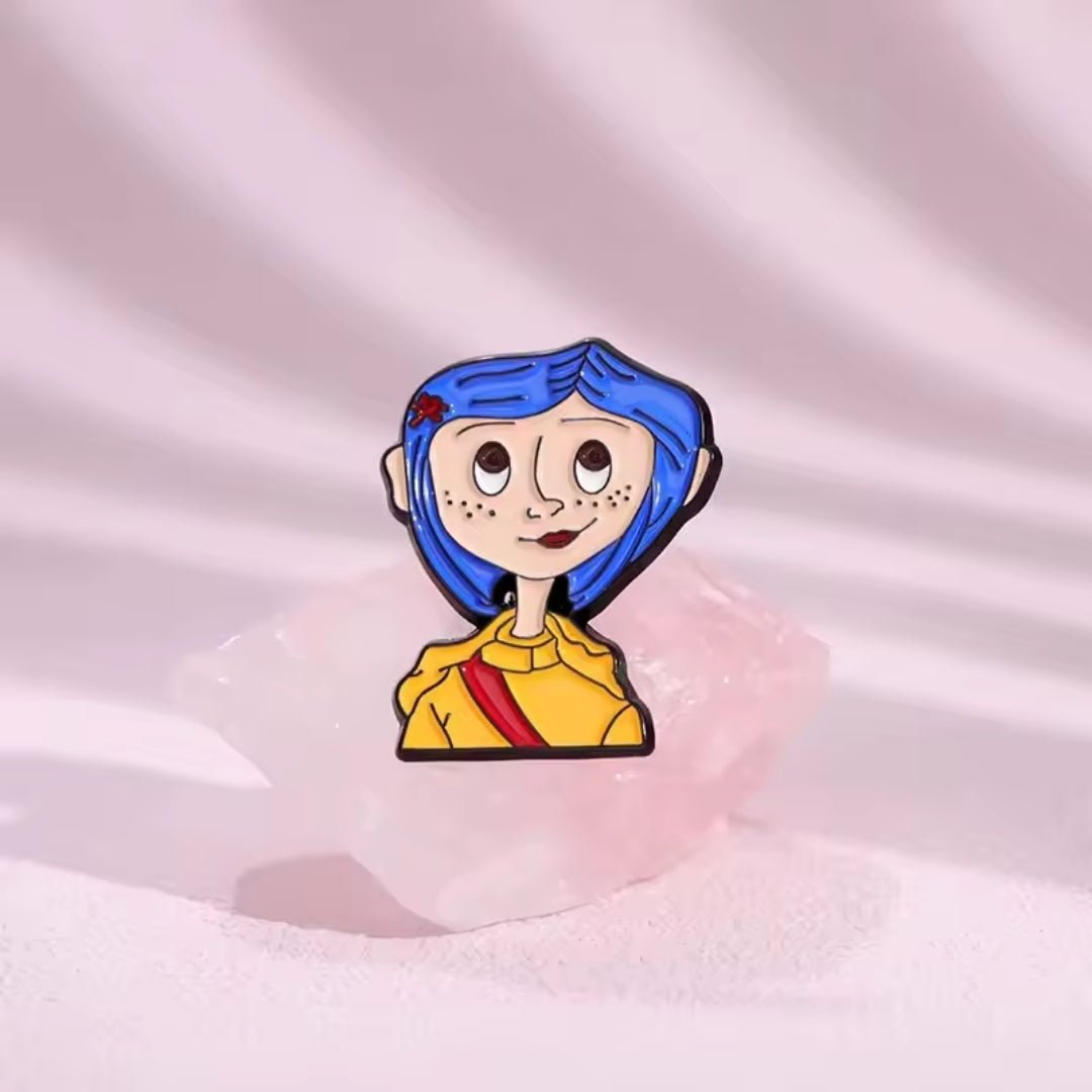 Broche / Pin Coraline Viendo Arriba - Coraline