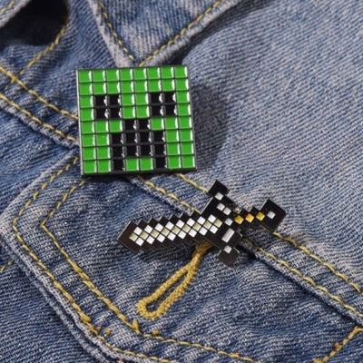 Broche / Pin Espada - Minecraft