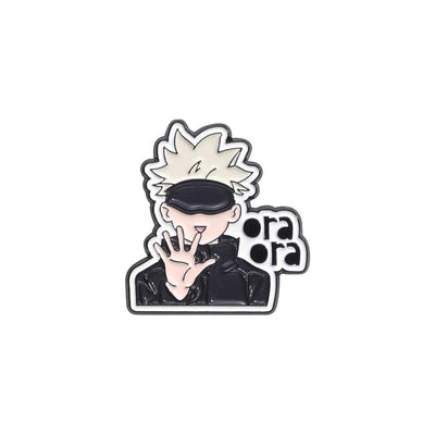 Broche / Pin Gojo Ora Ora - Jujutsu Kaisen