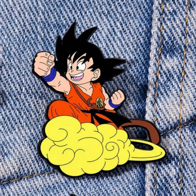 Broche / Pin Goku En Nube Voladora - Dragon Ball Z