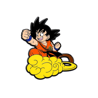 Broche / Pin Goku En Nube Voladora - Dragon Ball Z