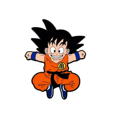 Broche / Pin Goku Saltando - Dragon Ball Z