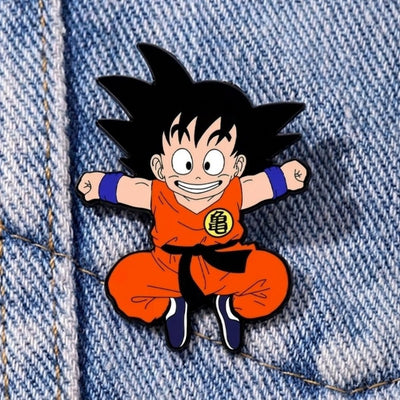 Broche / Pin Goku Saltando - Dragon Ball Z