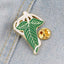 Broche / Pin Hoja De Elfo - El Señor De Los Anillos