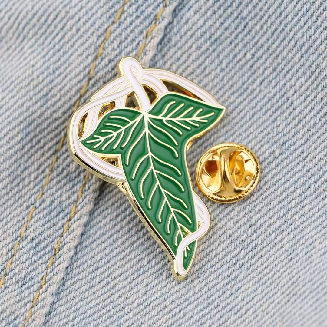 Broche / Pin Hoja De Elfo - El Señor De Los Anillos