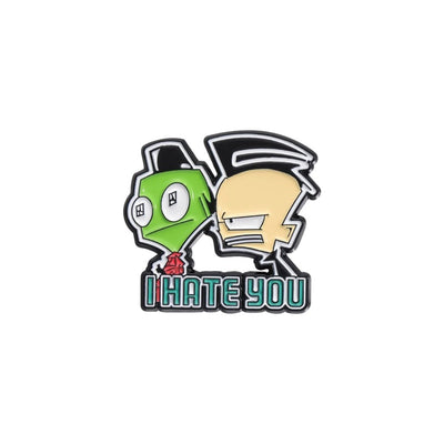 Broche / Pin I Hate You - Invasor Zim