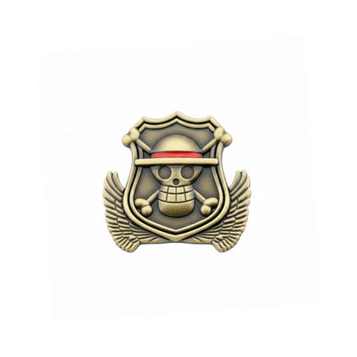 Broche / Pin Insignia Calavera De Luffy - One Piece