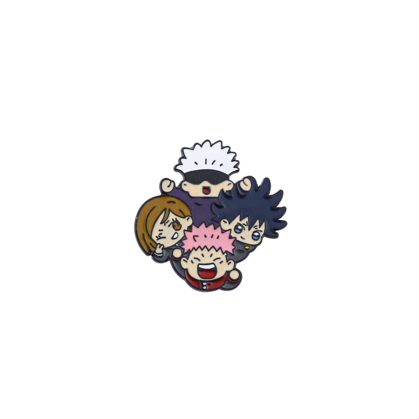 Broche / Pin Itadori, Gojo, Megumi Y Nobara - Jujutsu Kaisen