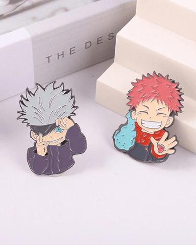 Broche / Pin Itadori Yuji - Jujutsu Kaisen alternativo
