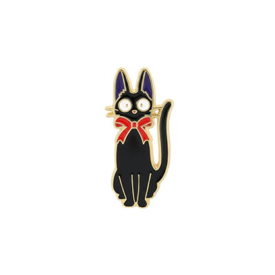 Broche / Pin Jiji Sentado - Studio Ghibli