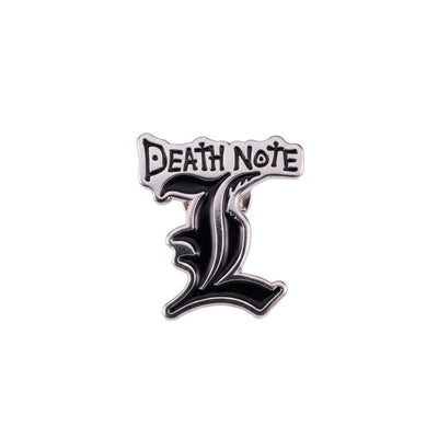 Broche / Pin "L" - Death Note