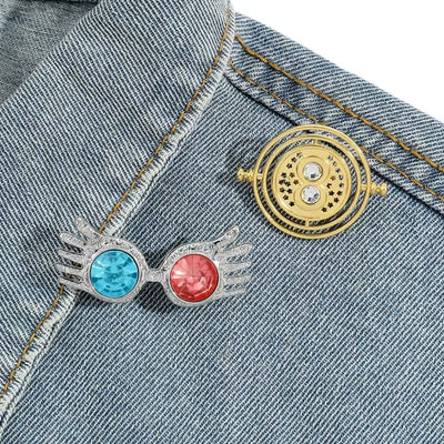 Broche / Pin Lentes Luna Lovegood - Harry Potter