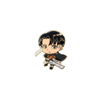 Broche / Pin Levi Ackerman Dorado - Attack On Titan