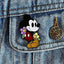 Broche / Pin Mickey Mouse Con Flores - Disney