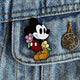 Broche / Pin Mickey Mouse Con Flores - Disney