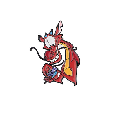 Broche / Pin Mushu Y Cricket - Disney