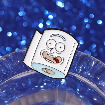 Broche / Pin Papel Rick - Rick And Morty