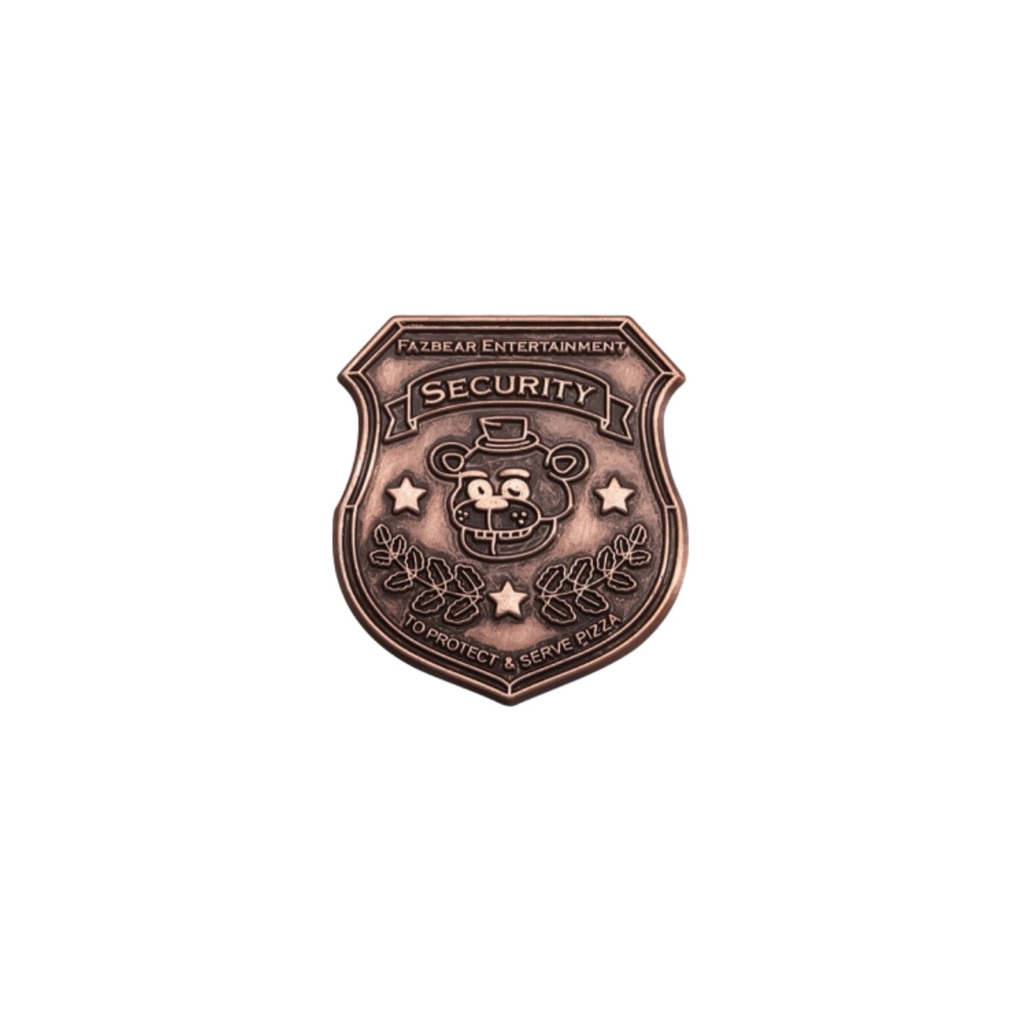 Broche / Pin Placa Security - Five Nights At Freddy's