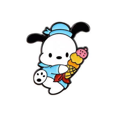 Broche / Pin Pochacco Con Helado - Sanrio