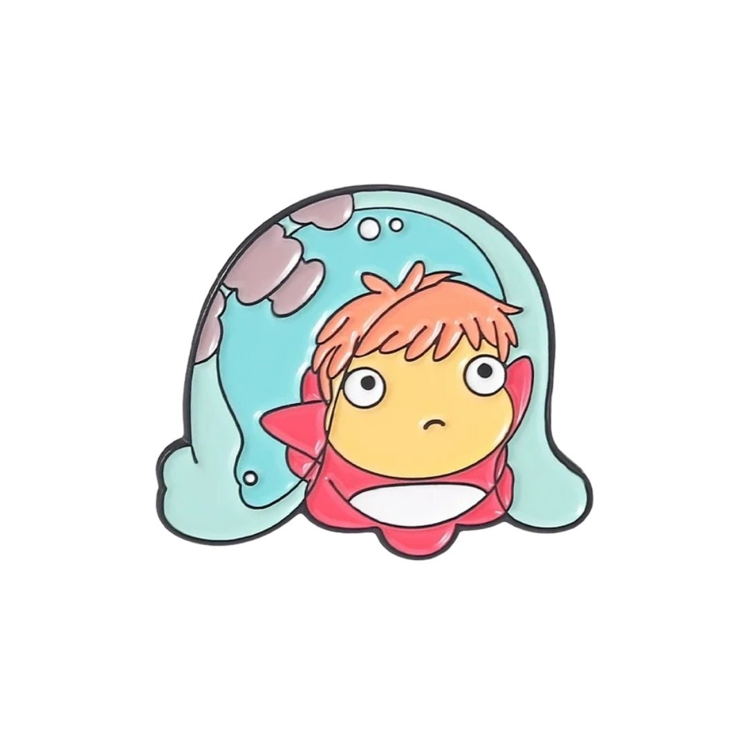Broche / Pin Ponyo En Burbuja - Studios Ghibli