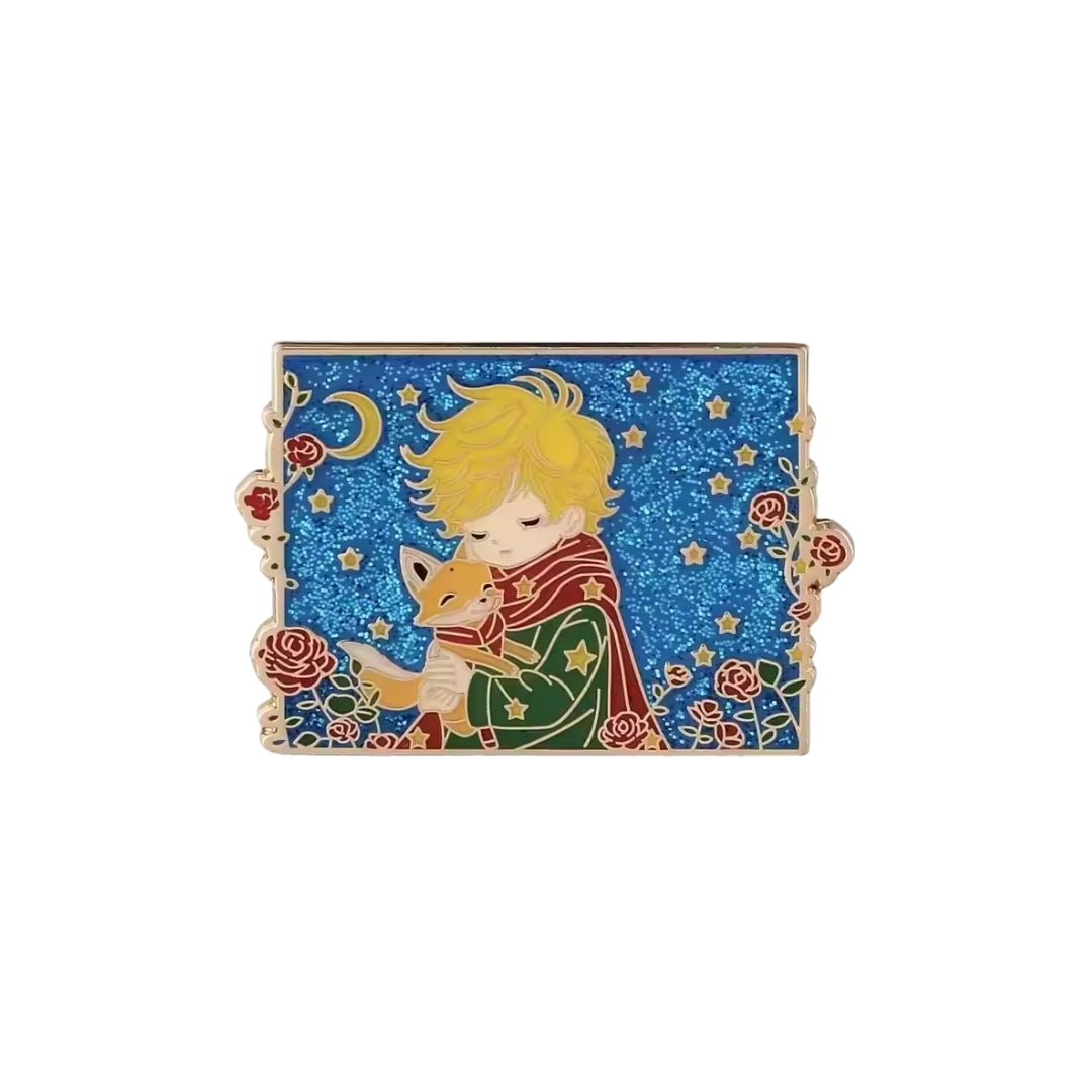 Broche / Pin Principito Abrazo Zorro - El Principito