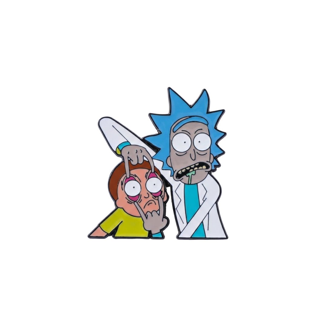Broche / Pin Rick And Morty Abriendo Ojos - Rick And Morty