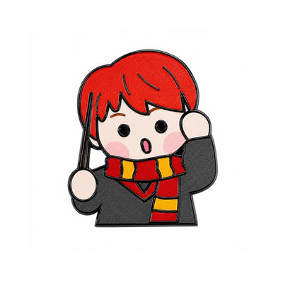 Broche / Pin Ron Con Varita - Harry Potter