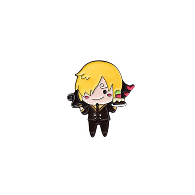 Broche / Pin Sanji Chibi - One Piece