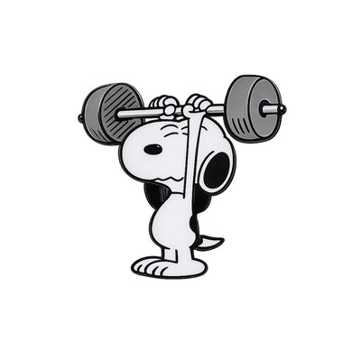 Broche / Pin Snoopy Con Barra Gym - Peanuts