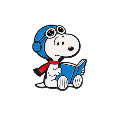 Broche / Pin Snoopy Leyendo - Peanuts