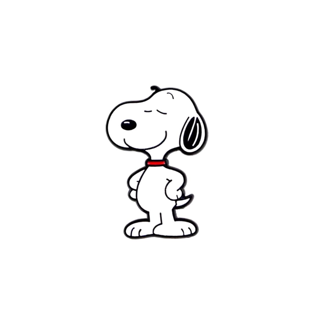 Broche / Pin Snoopy Parado Brazos Cintura - Peanuts