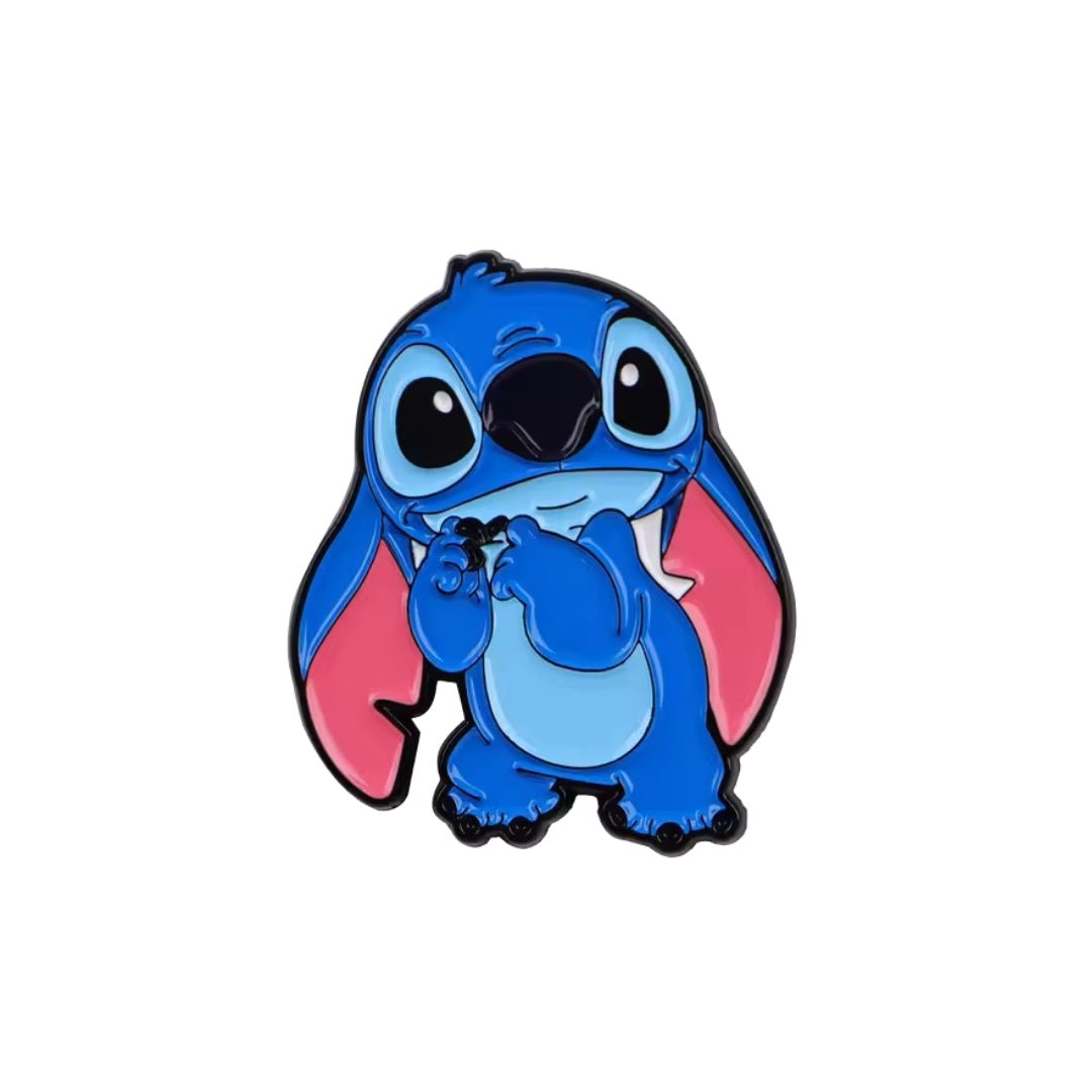Broche / Pin Stitch Orejas Abajo - Lilo Y Stitch